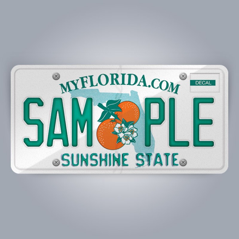 Florida License Plate Replica