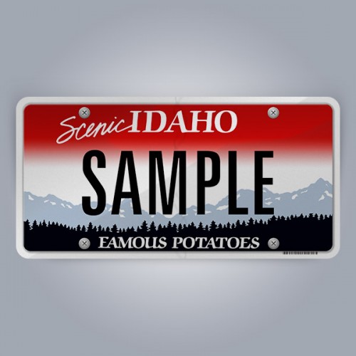 Idaho License Plate Replica