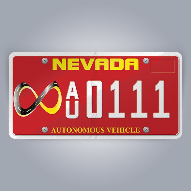 Nevada License Plate Replica