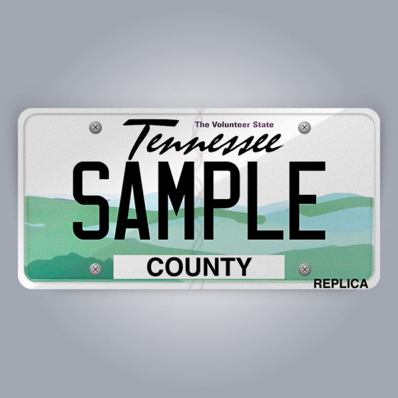 Tennessee License Plate Replica