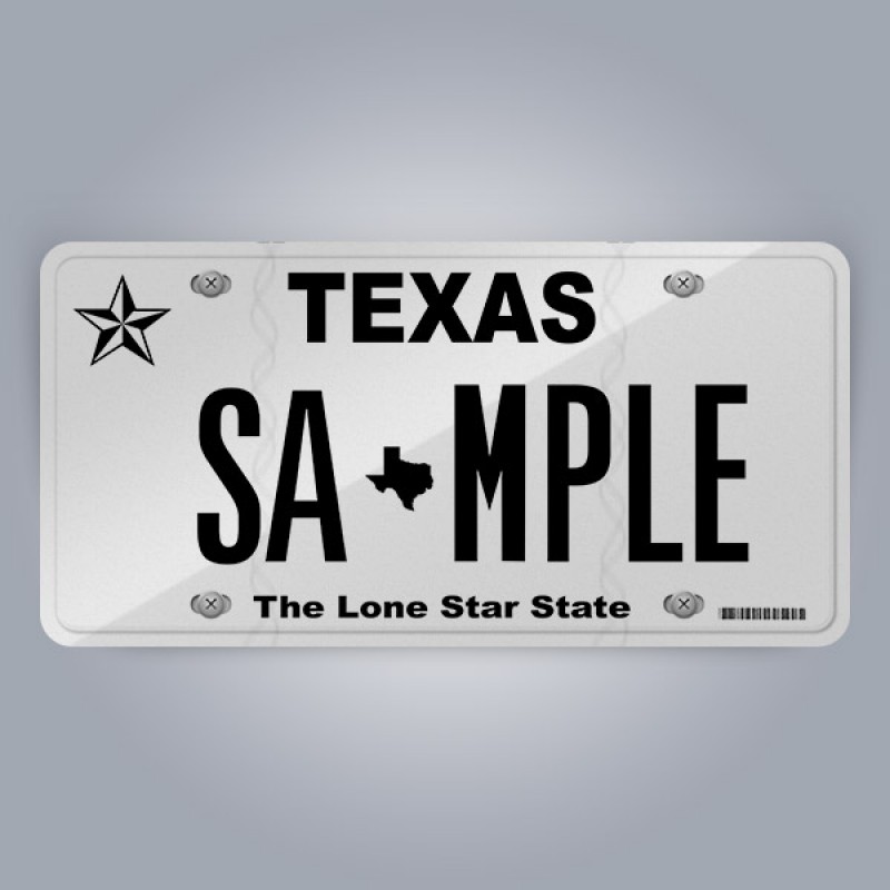Texas License Plate Replica