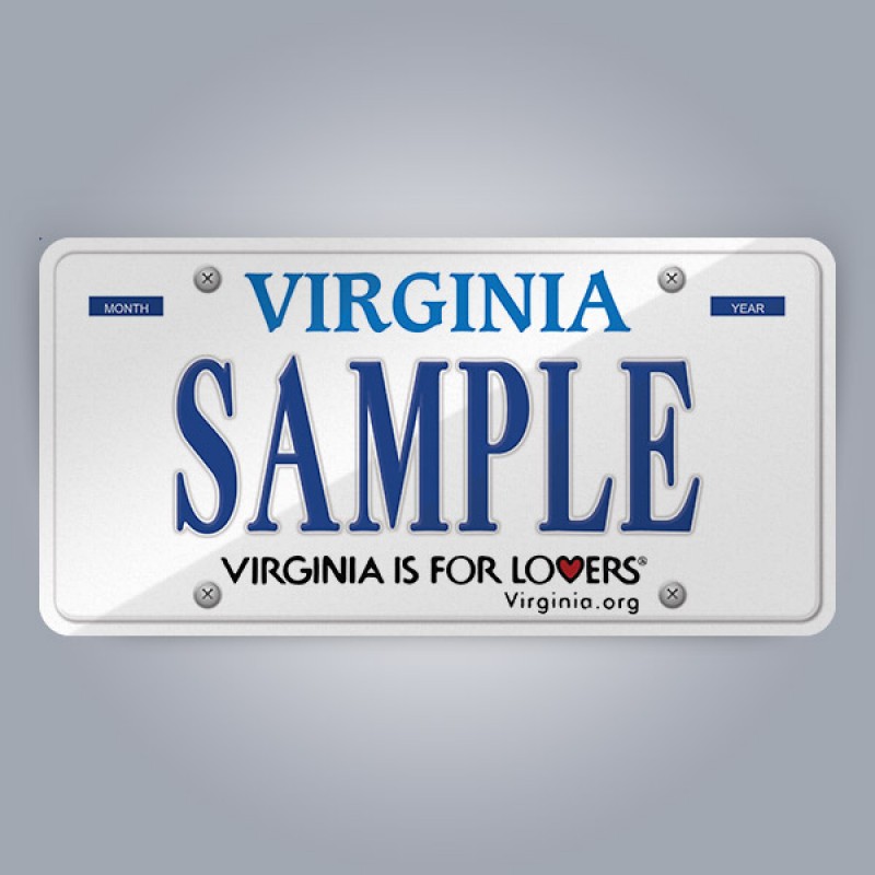 Virginia License Plate Replica